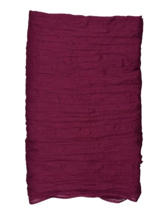 Suti Womens Cotton Plain Dupatta With Lace, Purple